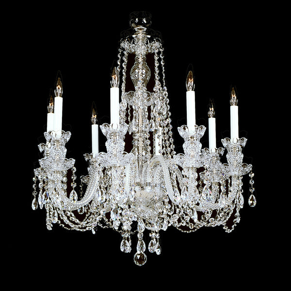 8 Light Crystal Chandelier 8-R-10 FA