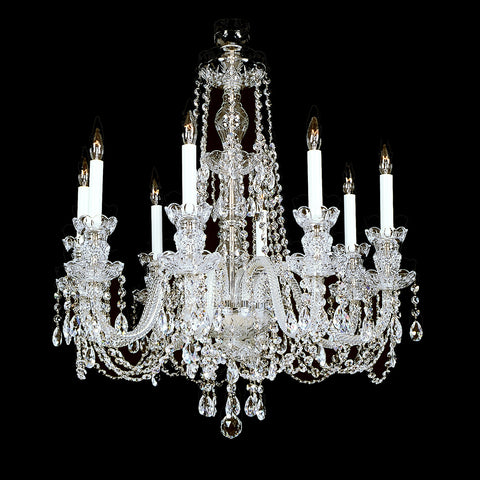 8 Light Crystal Chandelier 8-R-10 FA