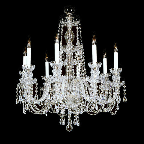 8 Light Crystal Chandelier 8-R-10 FA 