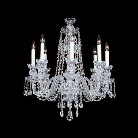 8 light Crystal Chandelier 8-R-8