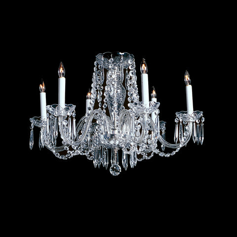 6 light Crystal Chandelier Arthur