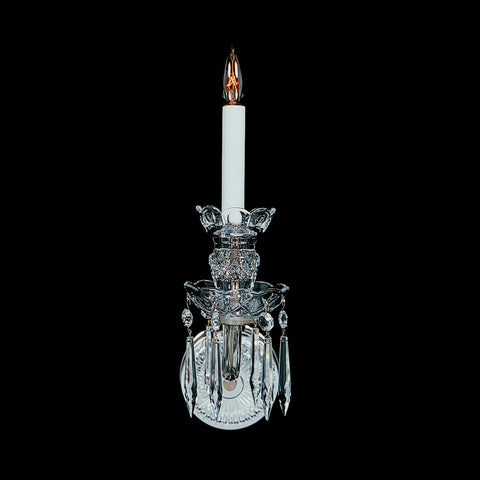 IT 1 - Single Light Crystal Sconce