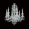 6-R-8 - 6 Light Chandelier - 22" x 27" - 1' / Brass