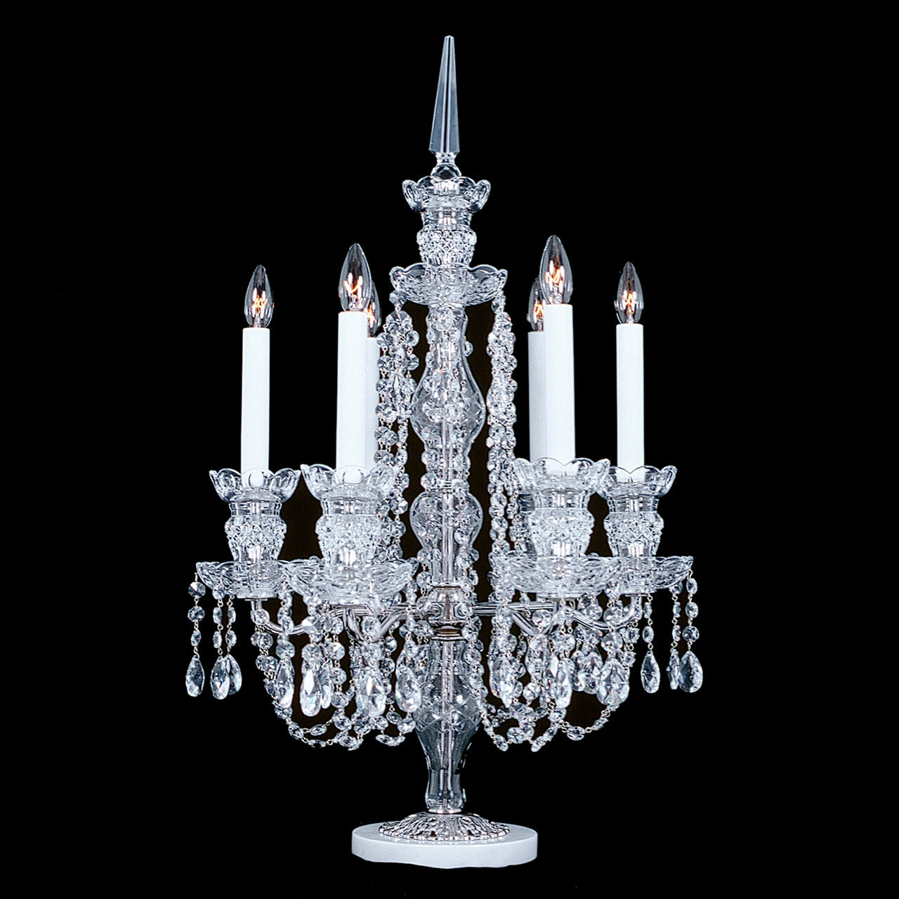 Crystal chandelier candle holder hotsell