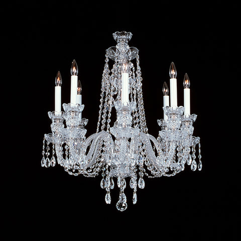 8 light Crystal Chandelier 8-R-8 