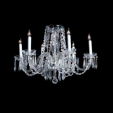 6 light Crystal Chandelier Arthur