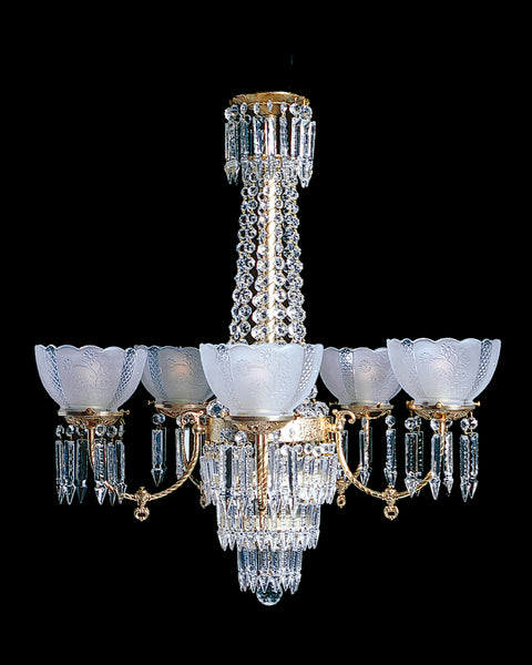 Charleston 5 - 5 Light Chandelier - 28" x 33