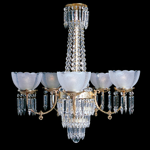 Charleston 5 - 5 Light Chandelier - 28" x 33"