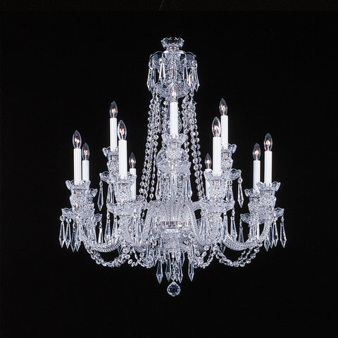 12 light Crystal Chandelier Charlotte