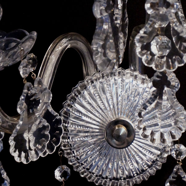 Crystal Sconce Detail