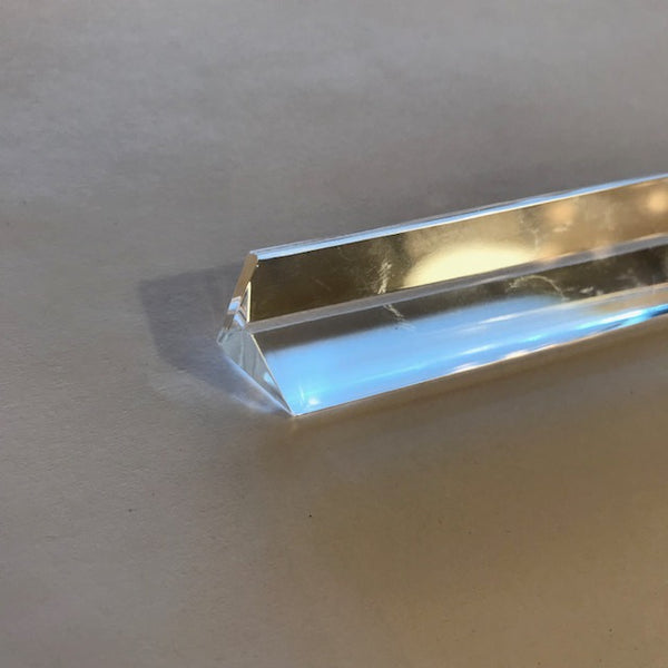 5" Colonial Crystal Prism with 1" Top Square