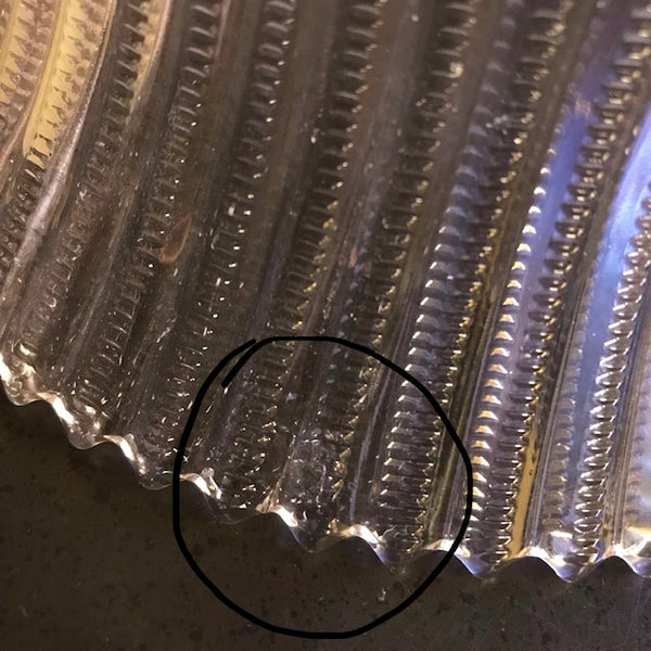 SSG13 Vintage Glass Shade, 4" Fitter