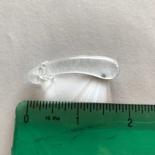 Novelty Clear Crystal #3 - 1.75"