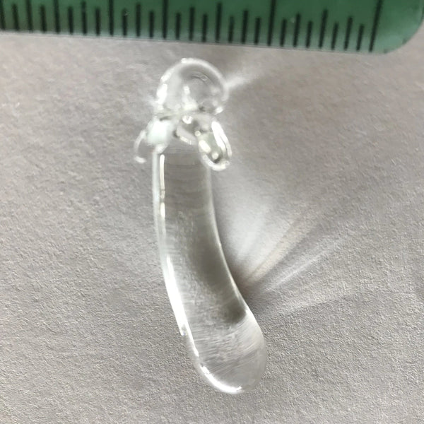 Novelty Clear Crystal #3 - 1.75"