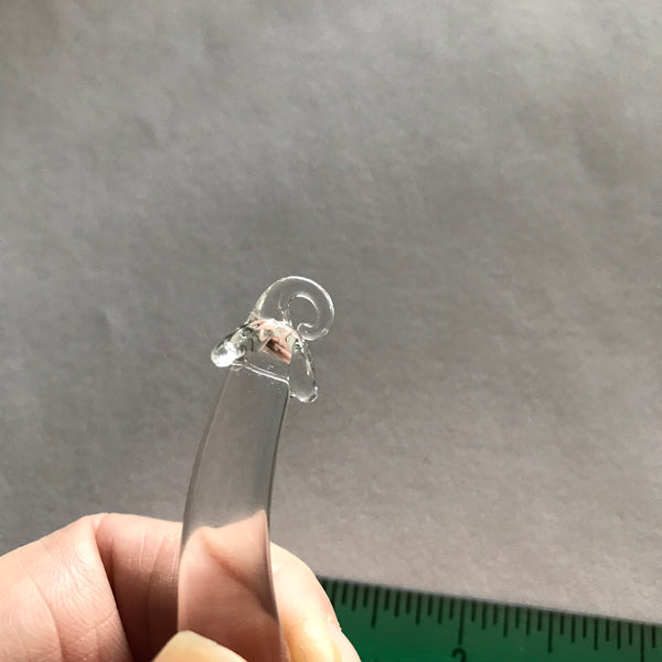 Novelty Clear Crystal #3 - 1.75"