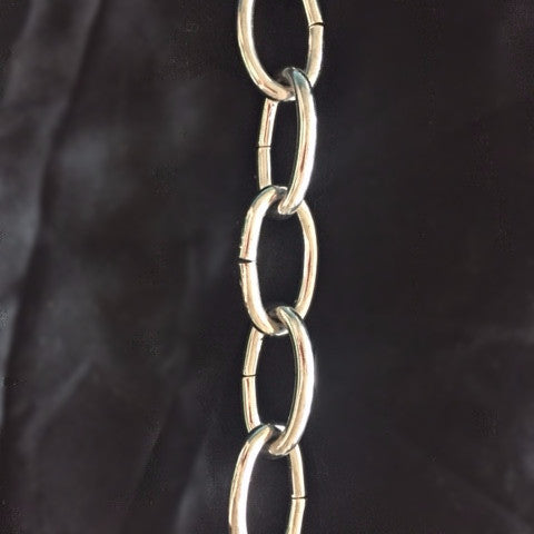 Heavy Oval Chain Nickel