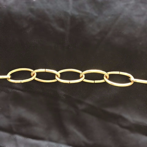 Chandelier Chain in Brass - Standard Weight.