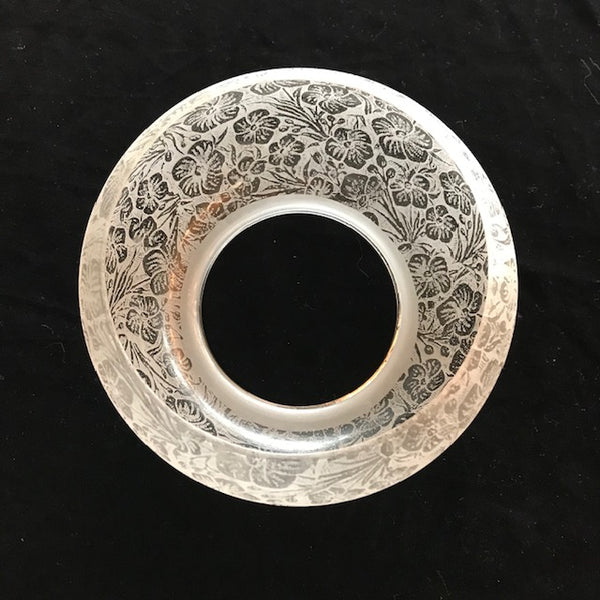 SSGN111 Antique Victorian Glass Shade, 5" Fitter