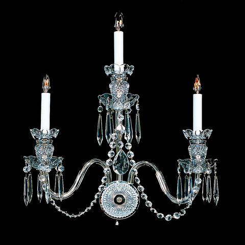 Crystal Sconce SS 3 - Shows switch