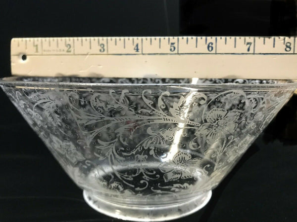 SSG10 Antique Victorian Glass Shade, 4" Fitter