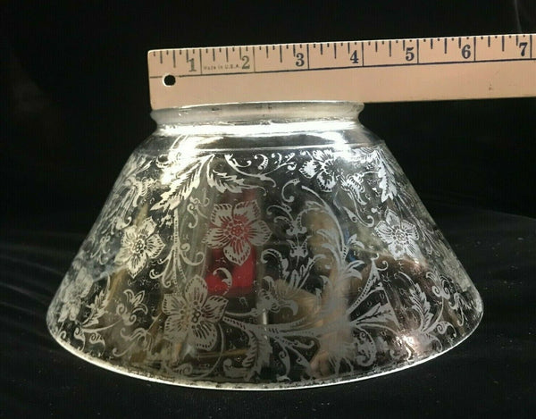 SSG10 Antique Victorian Glass Shade, 4" Fitter
