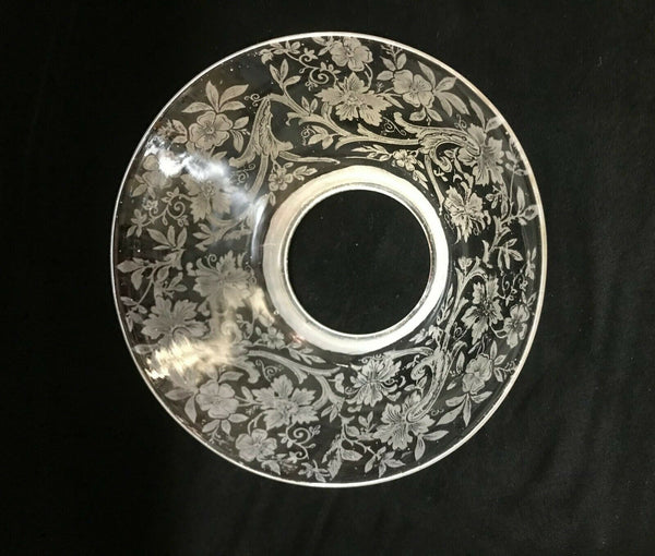 SSG10 Antique Victorian Glass Shade, 4" Fitter