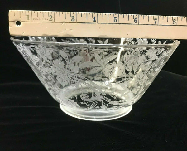SSG11 Antique Victorian Glass Shade, 4" Fitter
