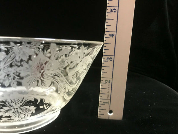 SSG11 Antique Victorian Glass Shade, 4" Fitter