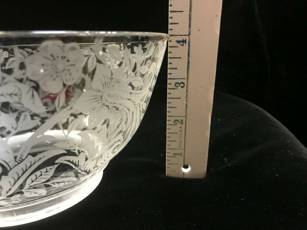 SSG12 Antique Victorian Glass Shade, 4" Fitter