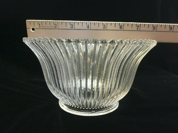 SSG13 Vintage Glass Shade, 4" Fitter