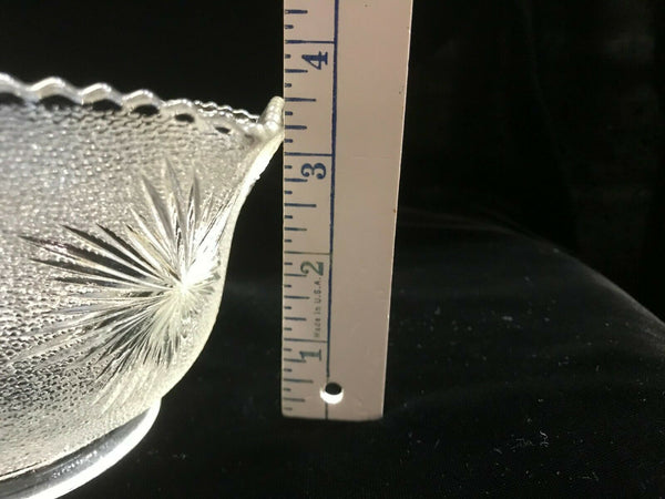 SSG14 Vintage Victorian Glass Shade, 4" Fitter