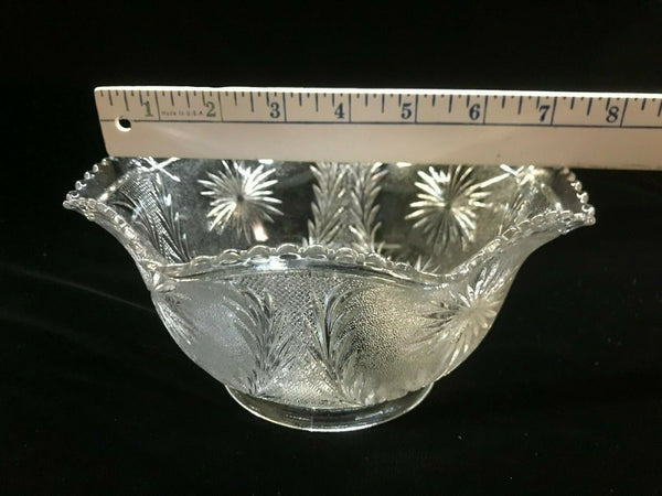 SSG15 Antique Victorian Glass Shade, 4" Fitter