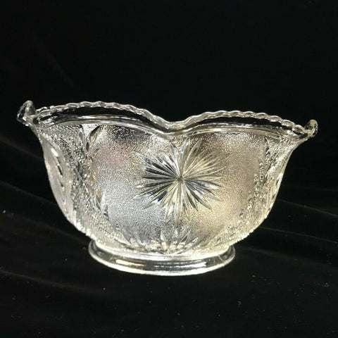 SSG17 Antique Victorian Glass Shade, 4" Fitter