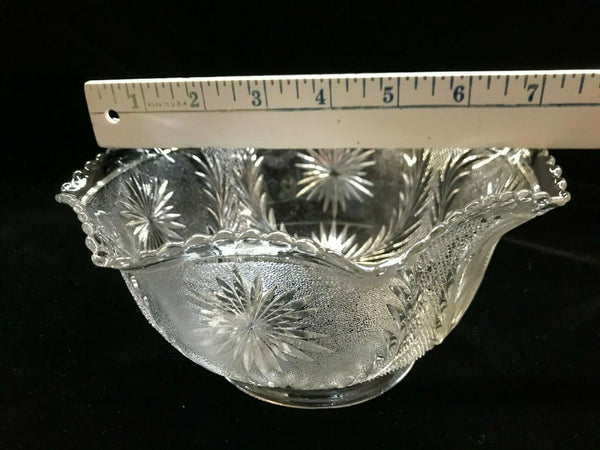 SSG17 Antique Victorian Glass Shade, 4" Fitter
