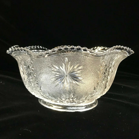 SSG18 Antique Victorian Glass Shade, 4" Fitter