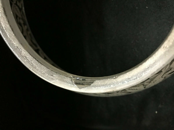 SSG19 Antique Victorian Glass Shade, 4" Fitter