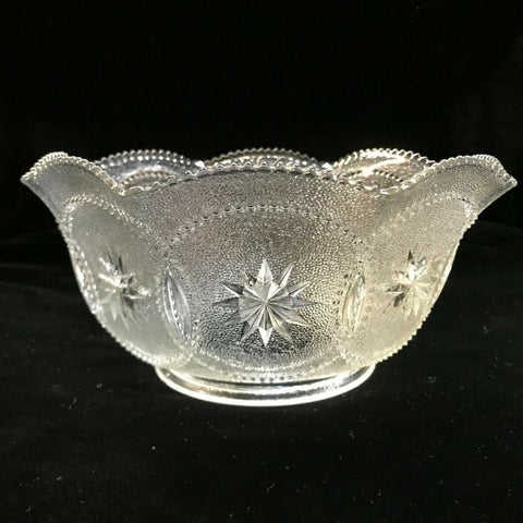 SSG20 Vintage Victorian Glass Shade, 4" Fitter