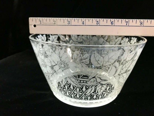 SSG25 ACB Antique Victorian Glass Shade, 5" Fitter