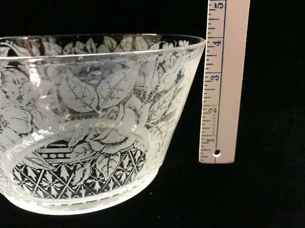 SSG26 ACB Antique Victorian Glass Shade, 5" Fitter