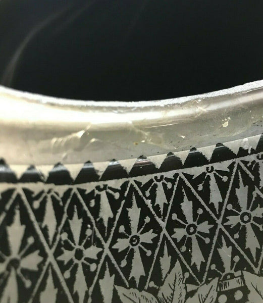 SSG26 ACB Antique Victorian Glass Shade, 5" Fitter