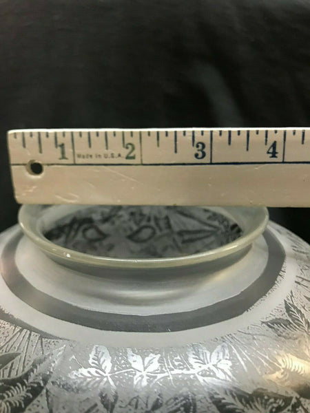 SSG3 Antique Victorian Glass Shade, 3-3/4" Fitter