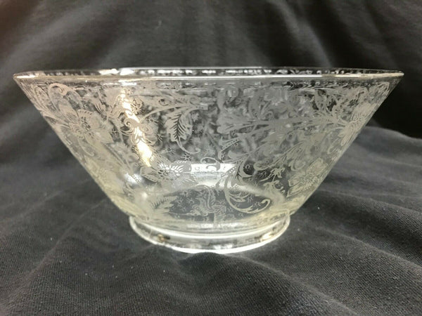 SSG7 Antique Victorian Glass Shade, 4" Fitter