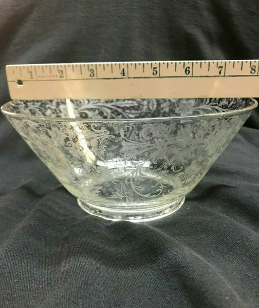 SSG7 Antique Victorian Glass Shade, 4" Fitter