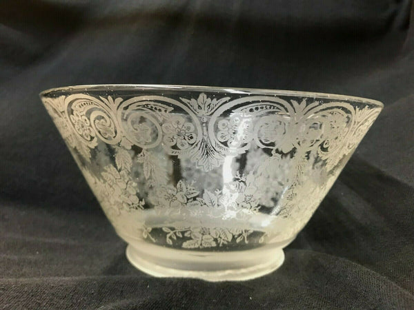 SSG9 Antique Victorian Glass Shade, 3.5" Fitter