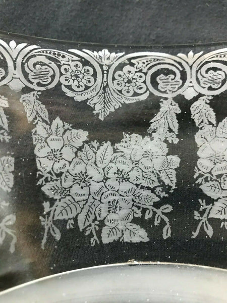 SSG9 Antique Victorian Glass Shade, 3.5" Fitter