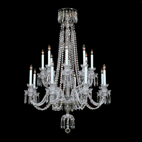16 light Crystal Chandelier Windsor with classic crystal