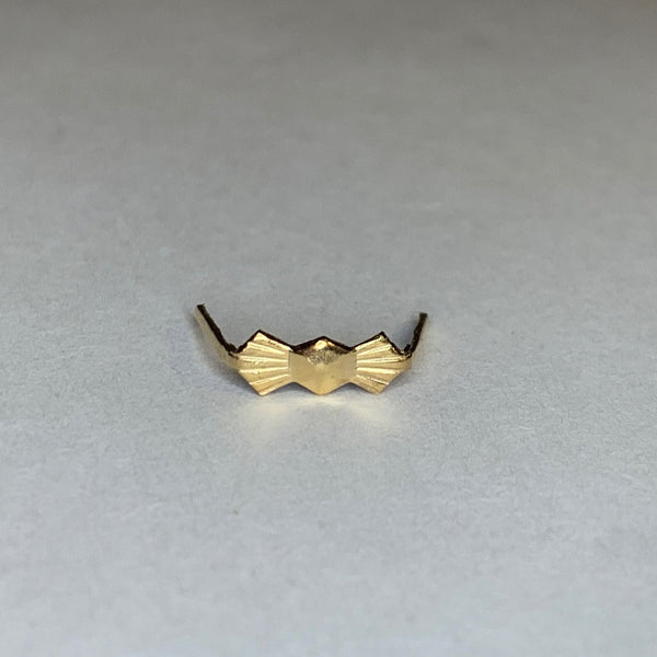 Bowtie Clip - 8mm - Gold