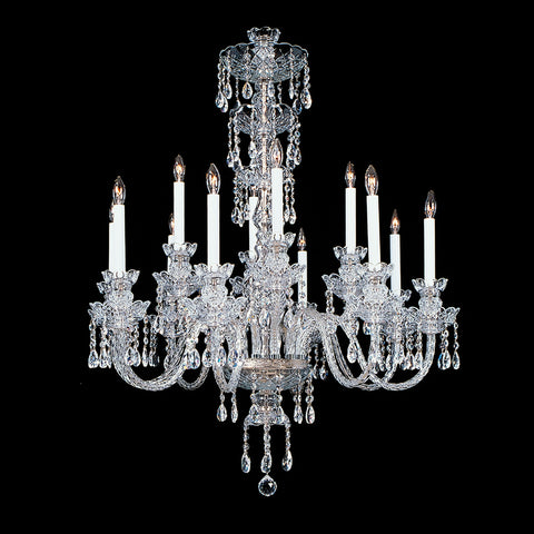 12 light Crystal Chandelier Elizabeth 