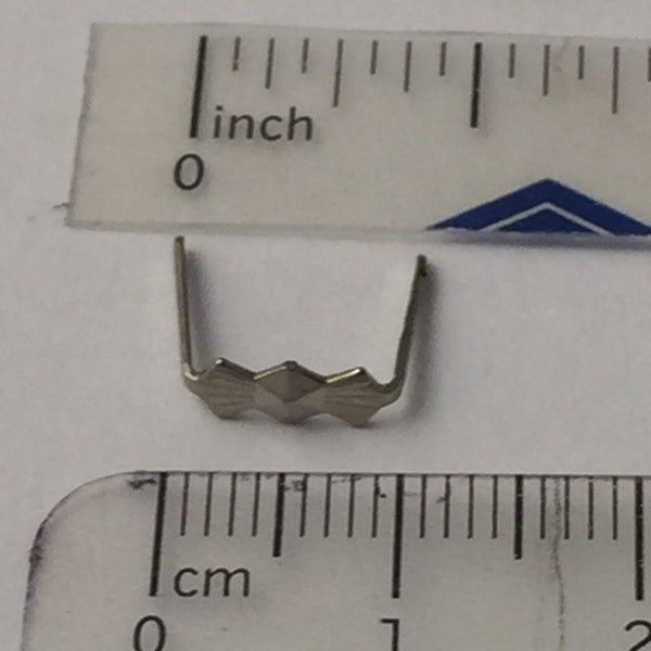 Bowtie Clip - 8mm - Chrome