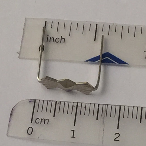 Bowtie Clip - 13mm - Chrome - Long Legs